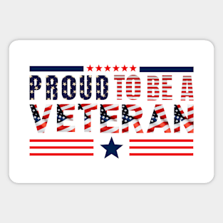 Proud to be a veteran Magnet